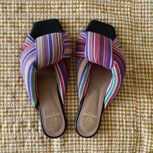 Brother Vellies Togo sandal in Sunbird - worn twice